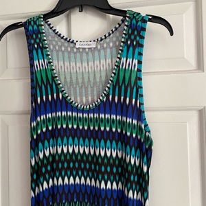 Calvin Klein maxi sundress.